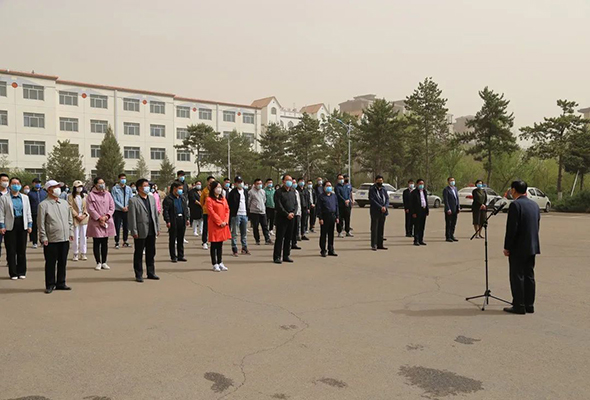 內師大鴻德學院舉行開學返校疫情防控演練